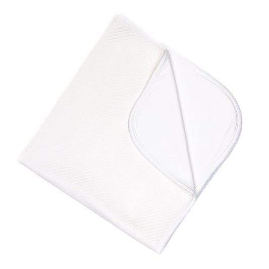 Reversible Quilted Receiving Blanket 100% Peruvian Cotton - Baby Unisex
