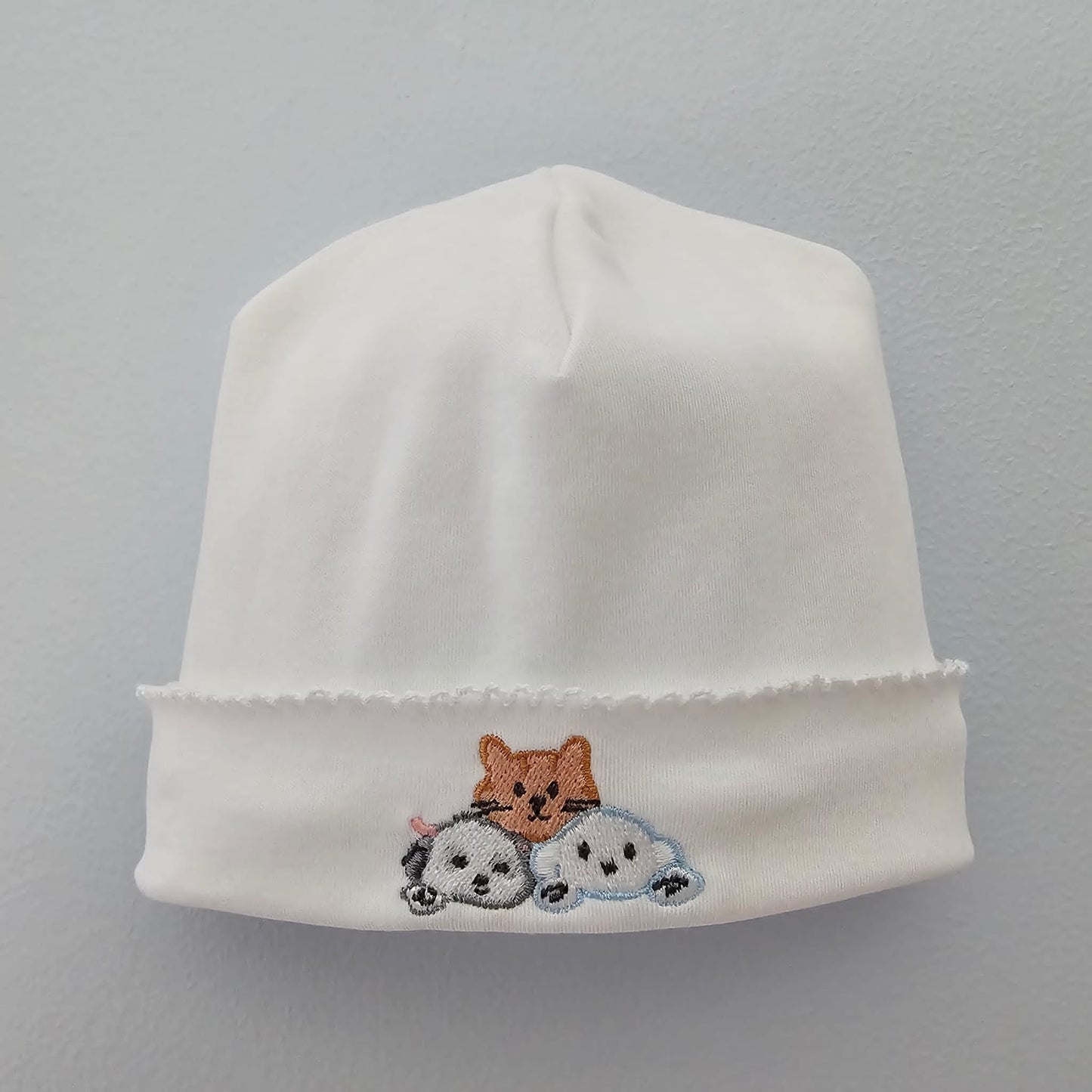 Infant Beanie Hat 100% Peruvian Cotton - Baby Unisex