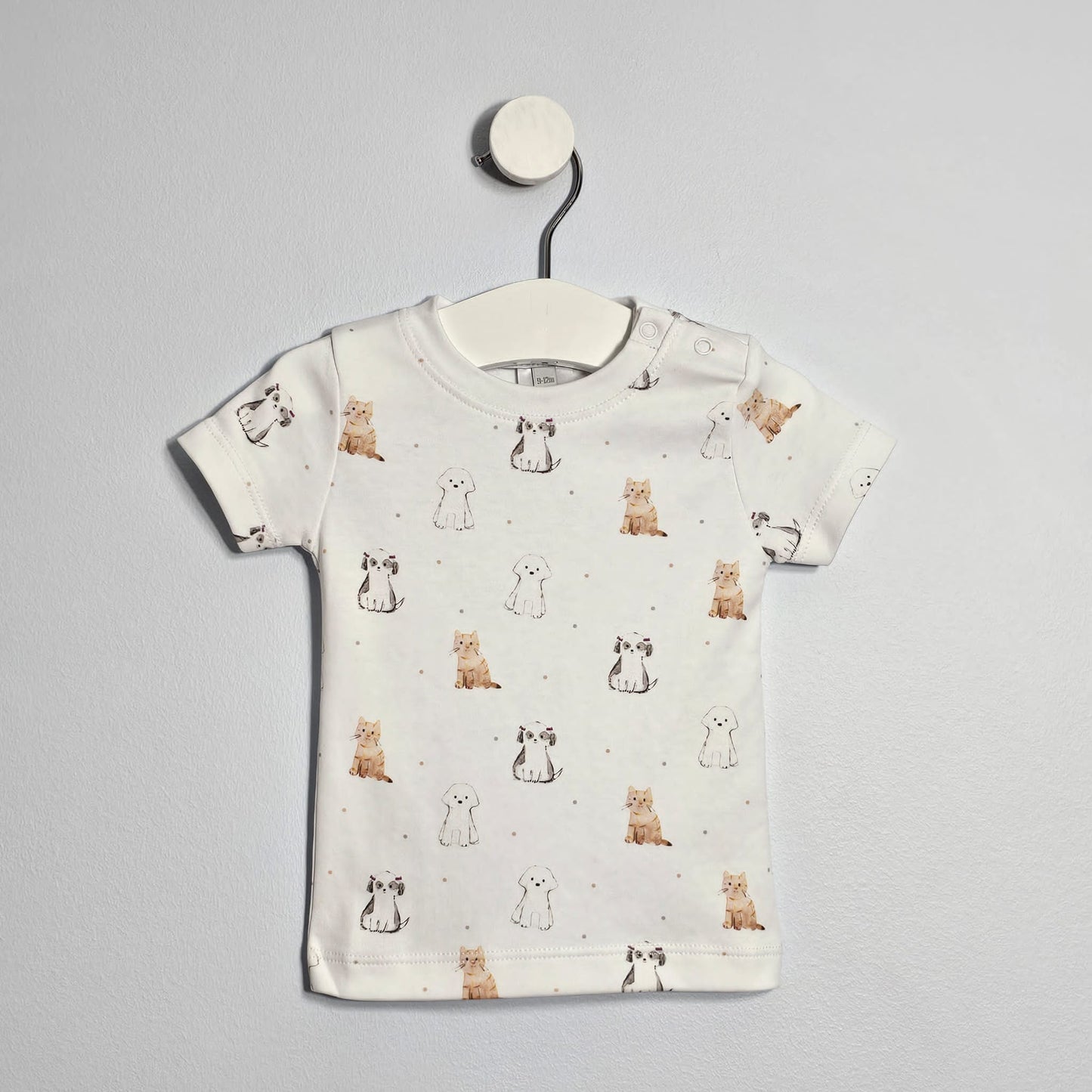 Two Piece Lounge Shorts Set Snug-fit 100% Peruvian Pima Cotton - Baby Unisex