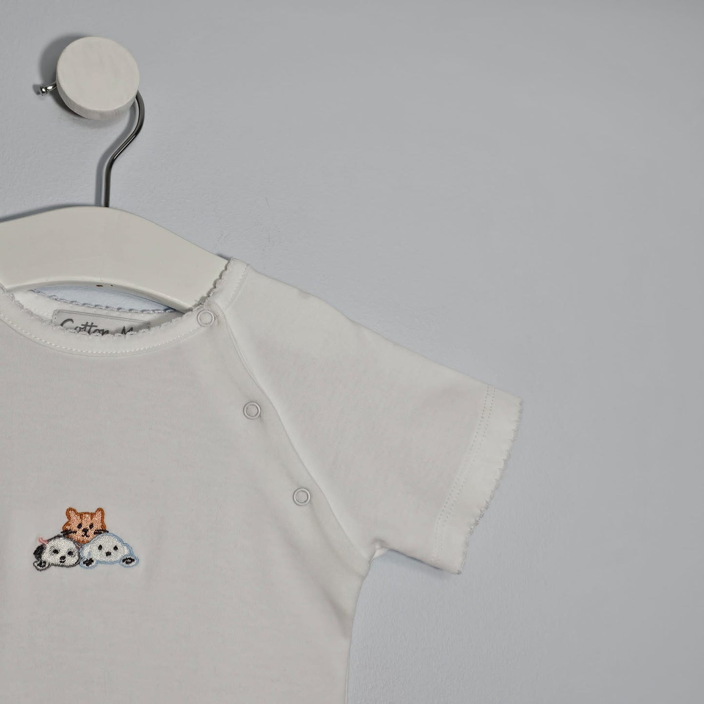 Short Sleeve Bodysuit 100% Peruvian Cotton - Baby Unisex