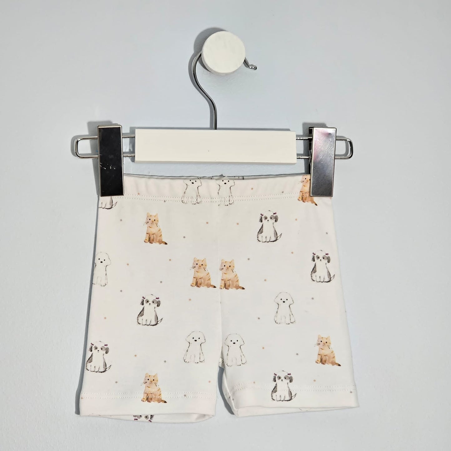 Two Piece Lounge Shorts Set Snug-fit 100% Peruvian Pima Cotton - Baby Unisex