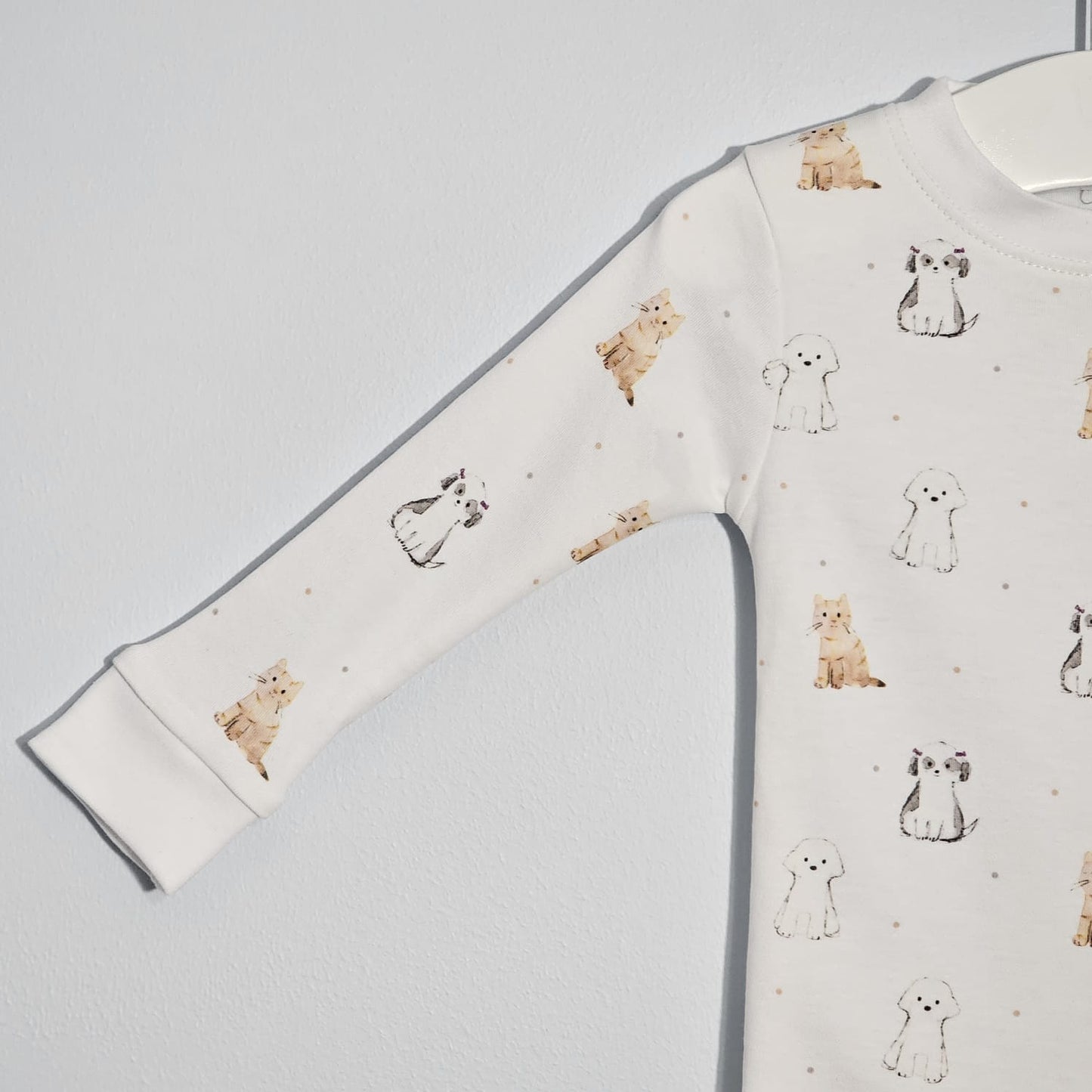Two-Piece Lounge Pants Set Snug-fit 100% Peruvian Pima Cotton - Baby Unisex