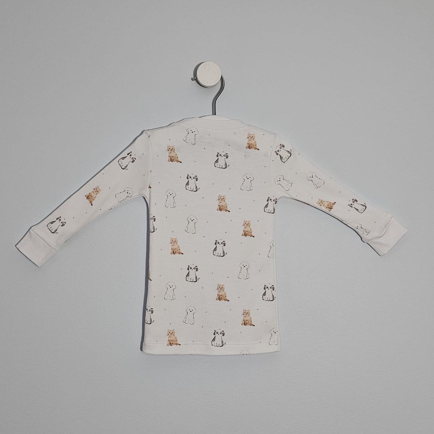 Two-Piece Lounge Pants Set Snug-fit 100% Peruvian Pima Cotton - Baby Unisex