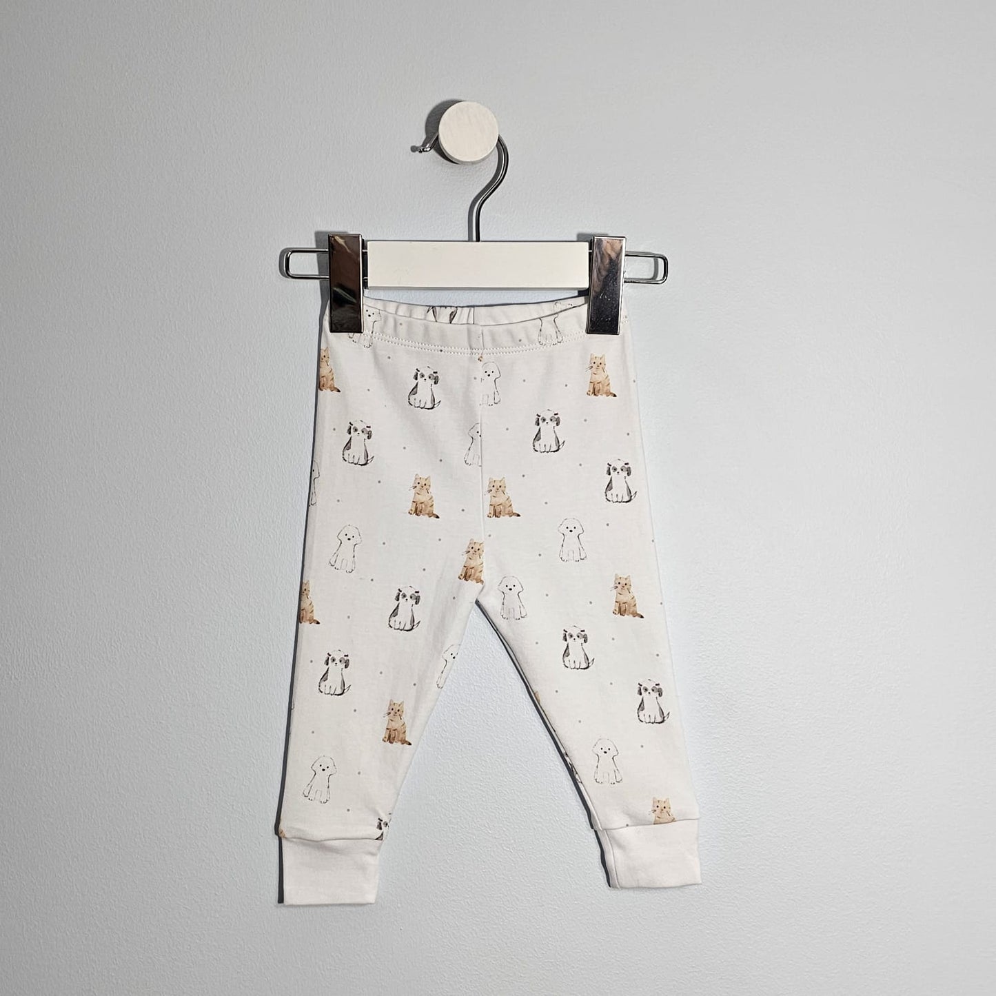 Two-Piece Lounge Pants Set Snug-fit 100% Peruvian Pima Cotton - Baby Unisex