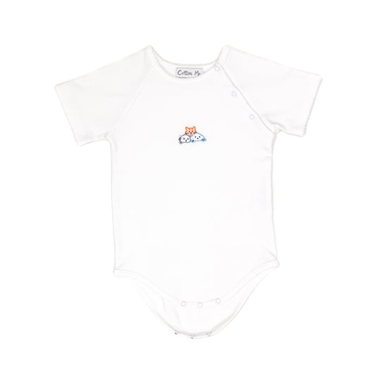 Short Sleeve Bodysuit 100% Peruvian Cotton - Baby Unisex