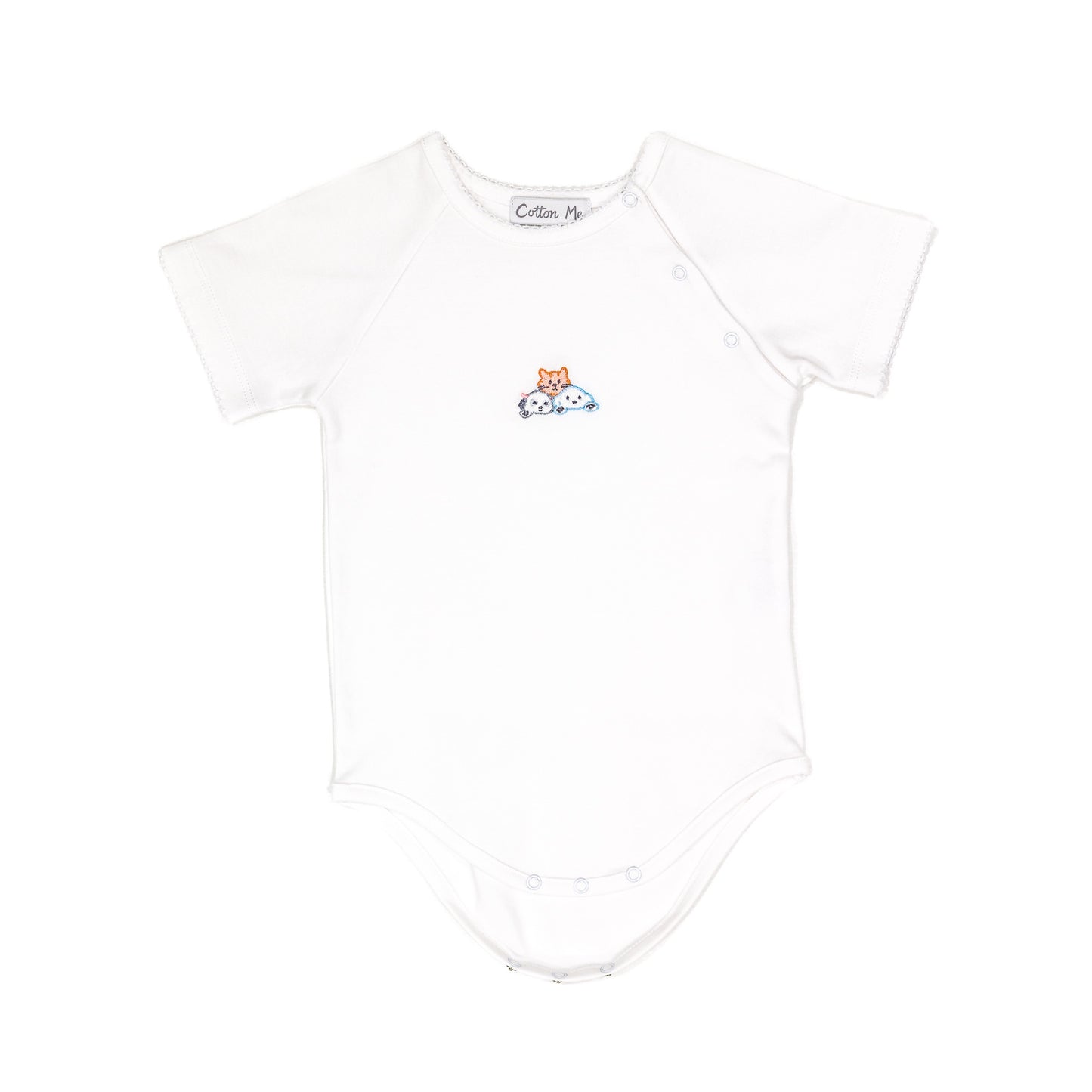 Short Sleeve Bodysuit 100% Peruvian Cotton - Baby Unisex