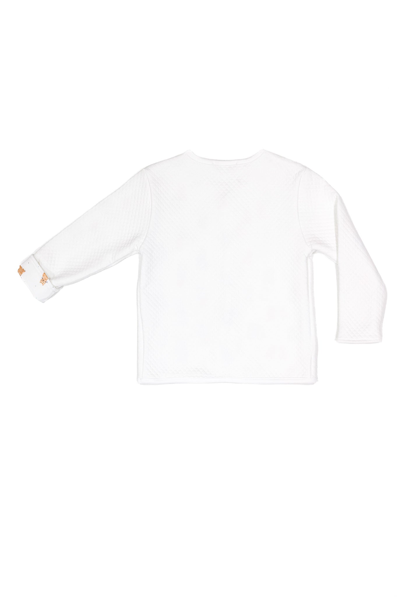 Quilted Cardigan Jacket 100% Peruvian Cotton - Baby Unisex