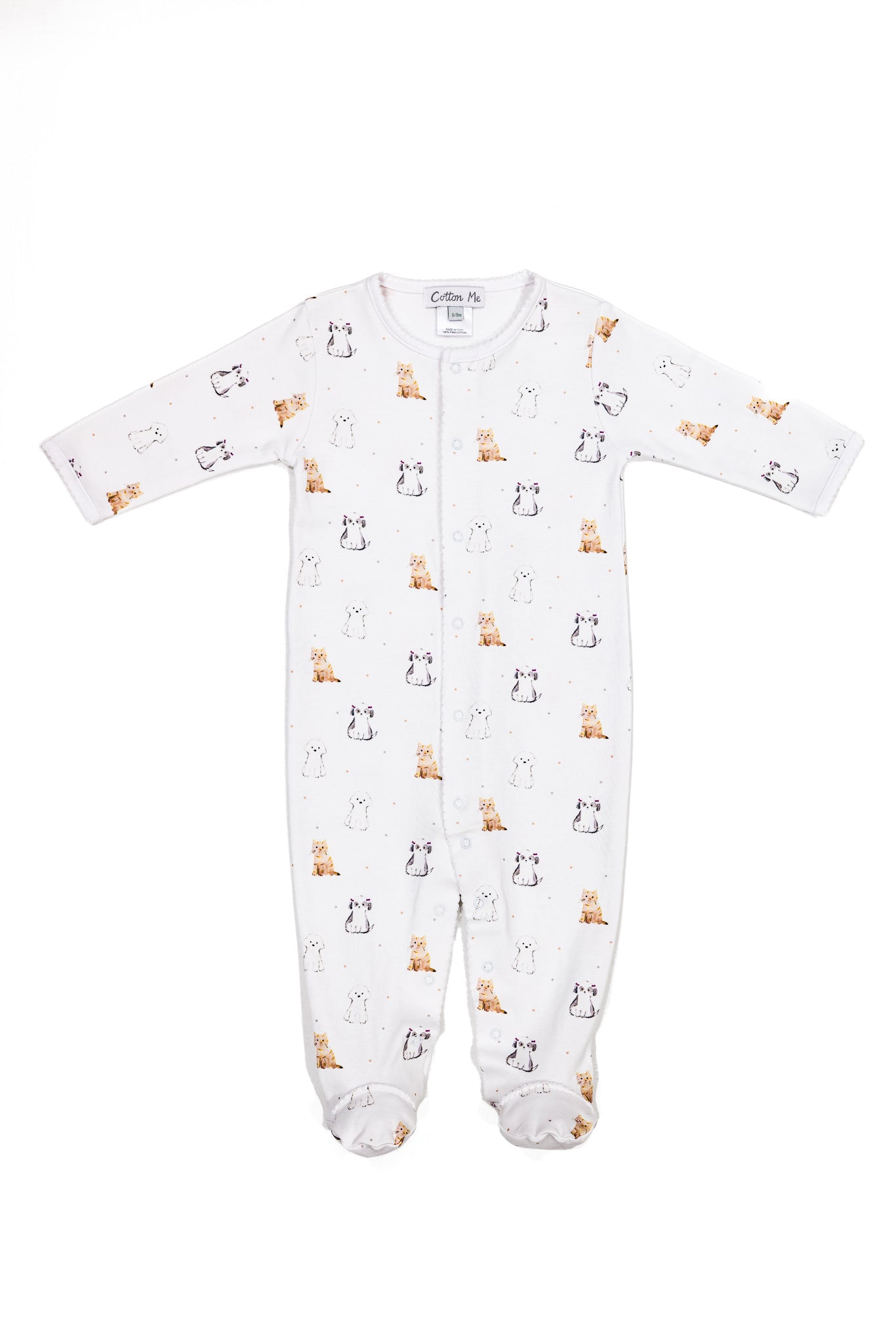 Basic Footie 100% Peruvian Pima Cotton - Baby Unisex